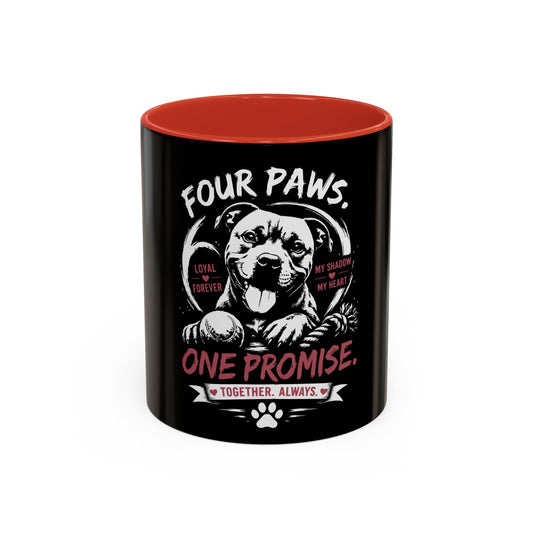 Four Paws, One Promise - Coffee Cup