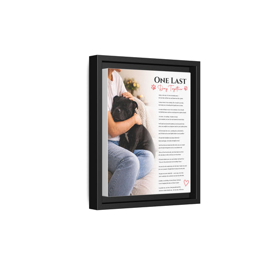 One Last Day Together- Premium Framed Wall Art
