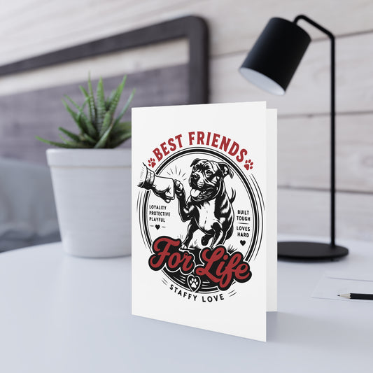 Best Friends For Life — Greeting Card