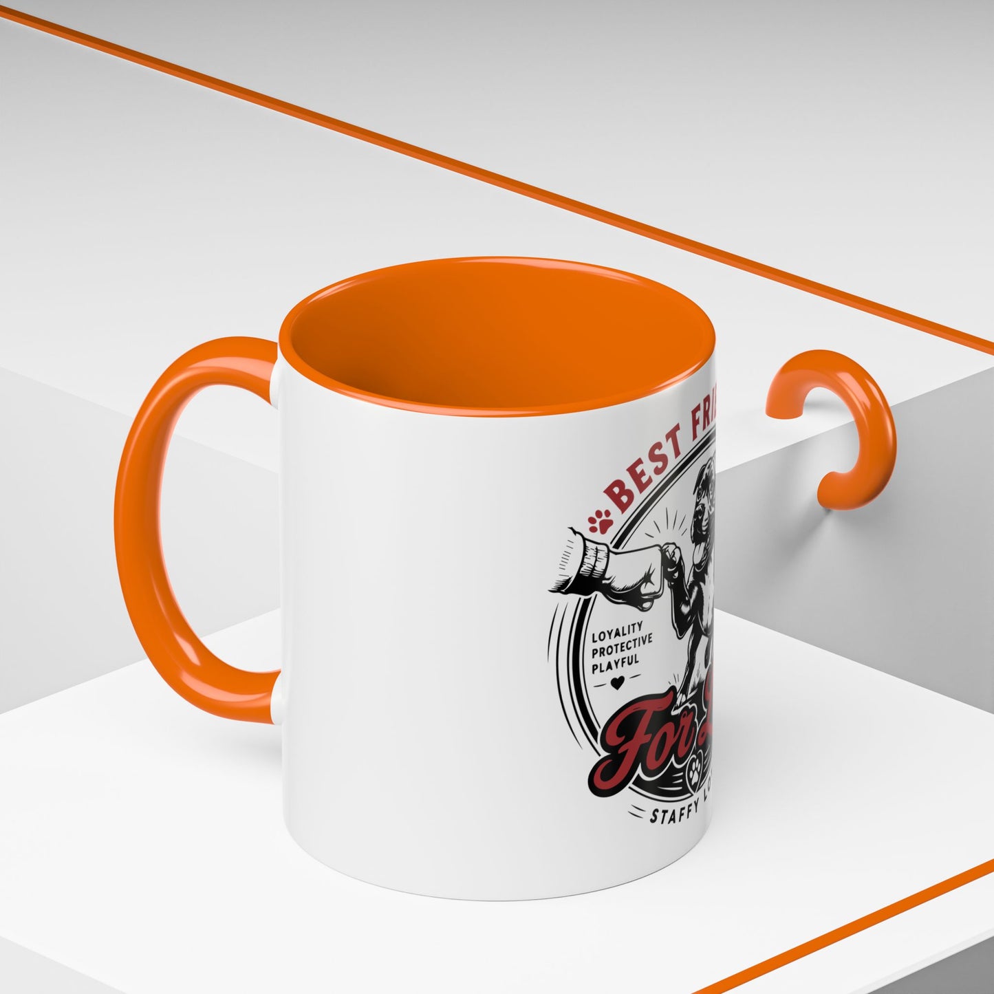 Best Friends For Life Staffy - Coffee Mug