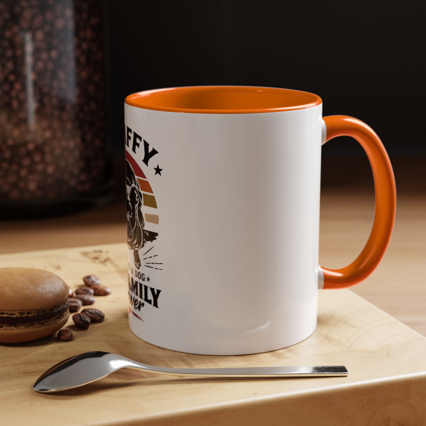 Staffy Not Just a Dog My Family Forever - Coffee Cup