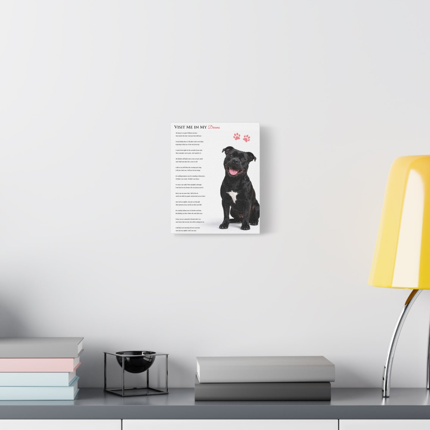 Visit Me in My Dreams - Premium Wall Art
