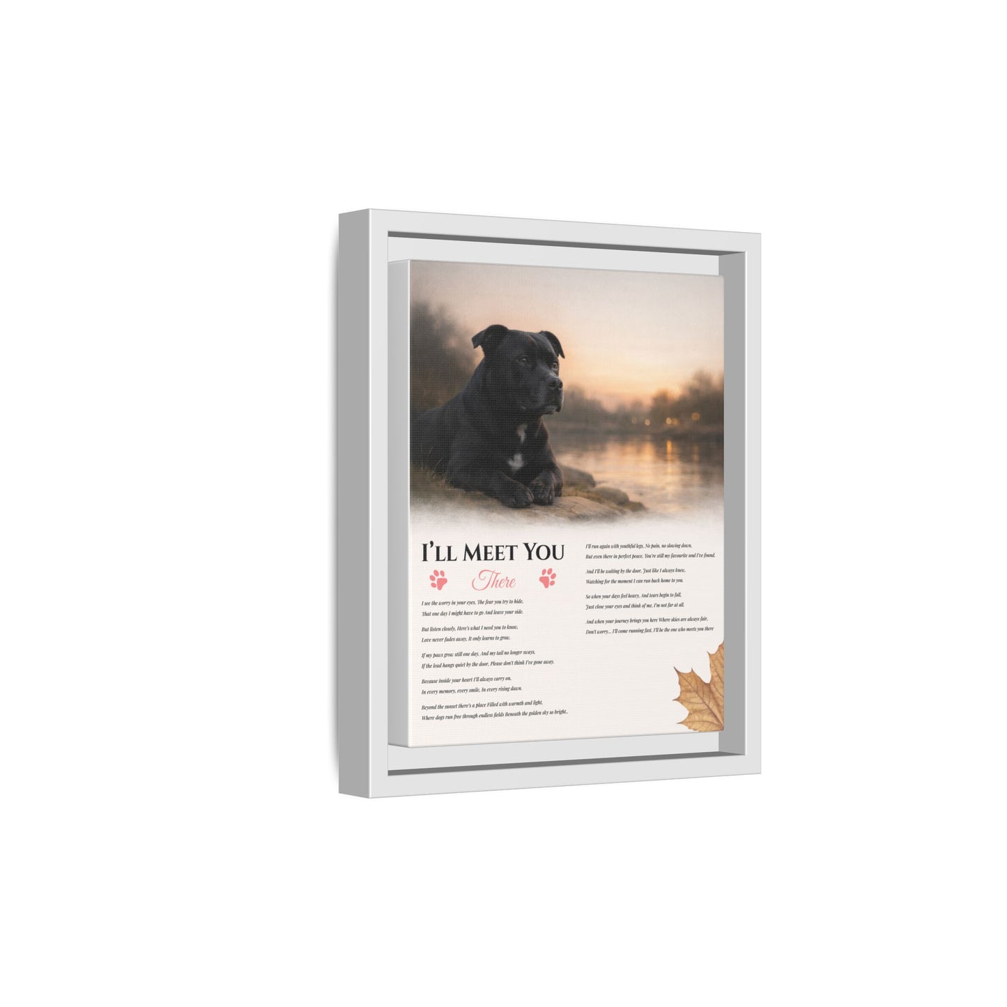 I'll Meet You There - Premium Framed Wall Art