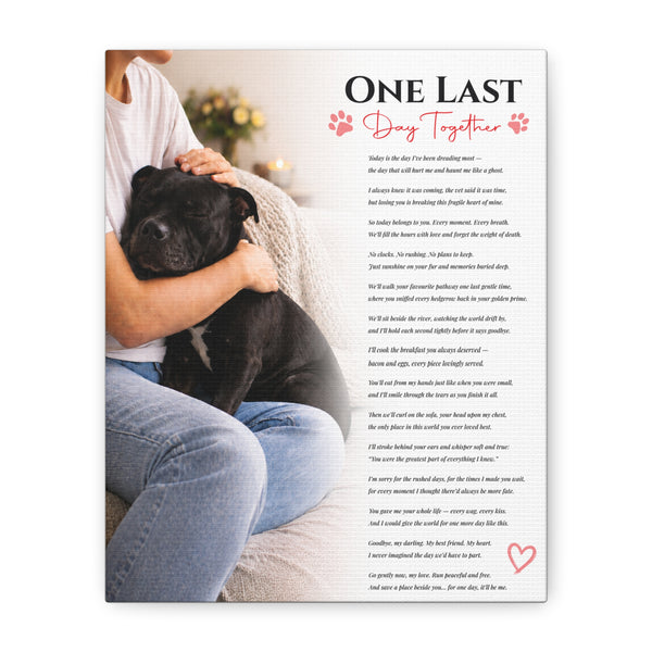 One Last Day Together - Premium Wall Art