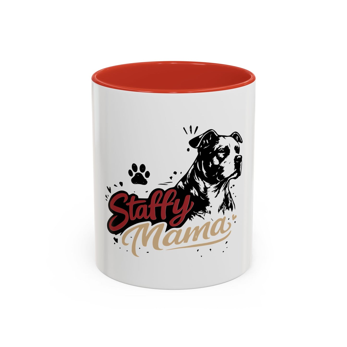 A Staffy Mama Loves - Coffee Mug