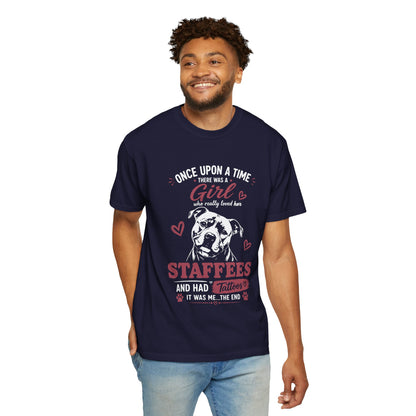Girl Loved  Staffy T-Shirts
