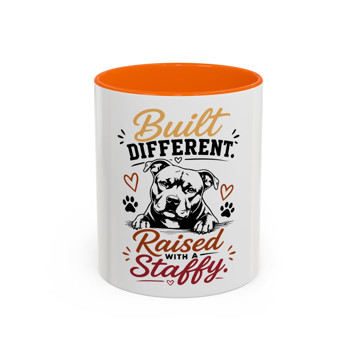 Raised with a Staffy - Coffee Mug