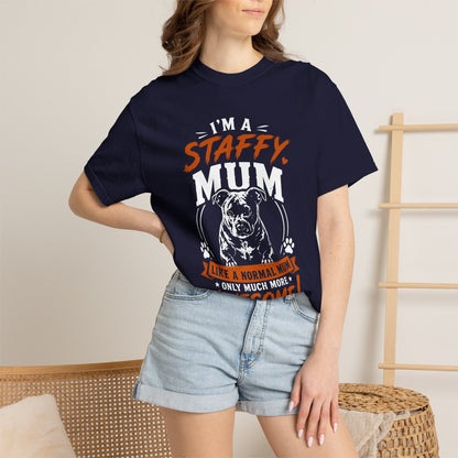 Staffy Mum T-Shirt