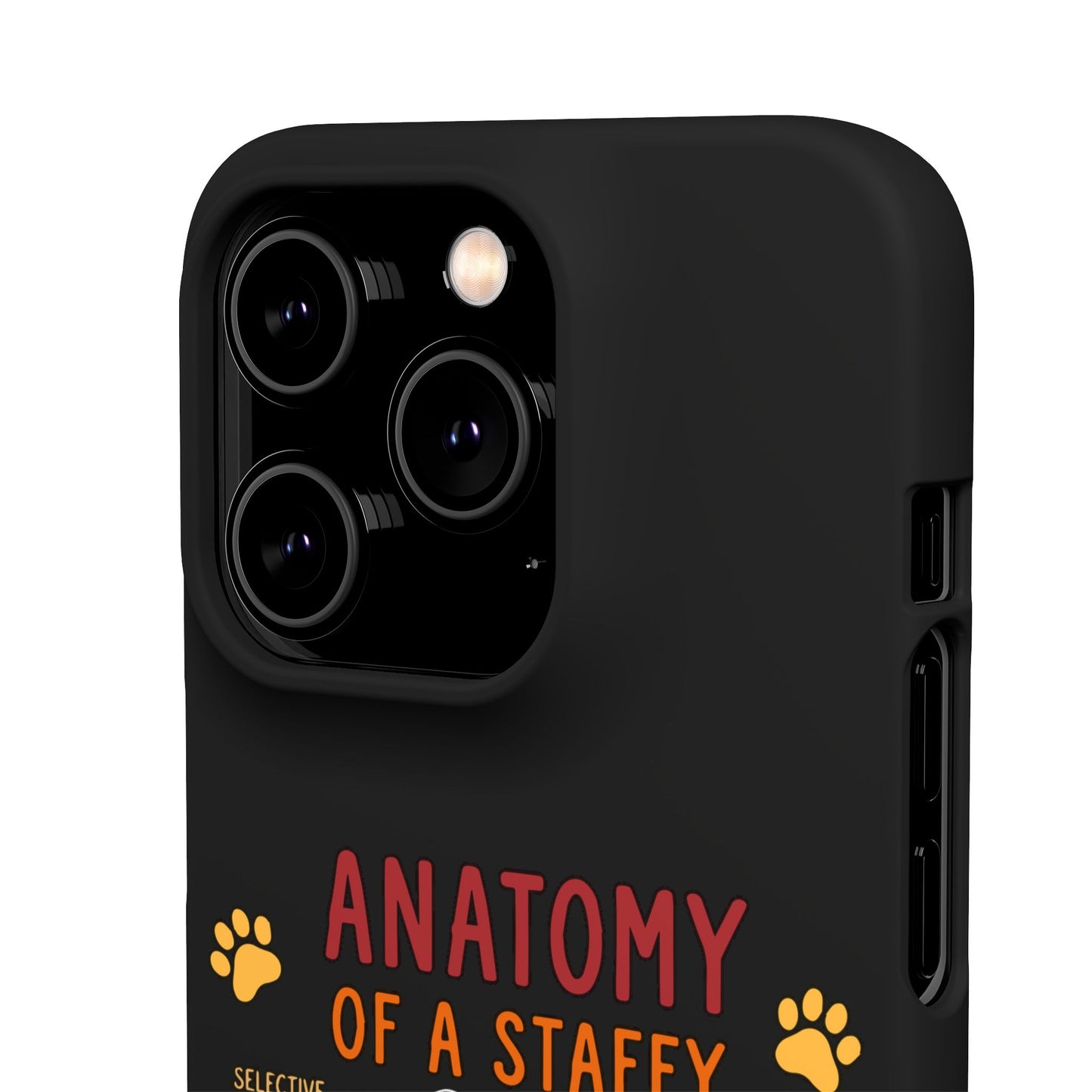 Anatomy of a Staffy - Phone Cases