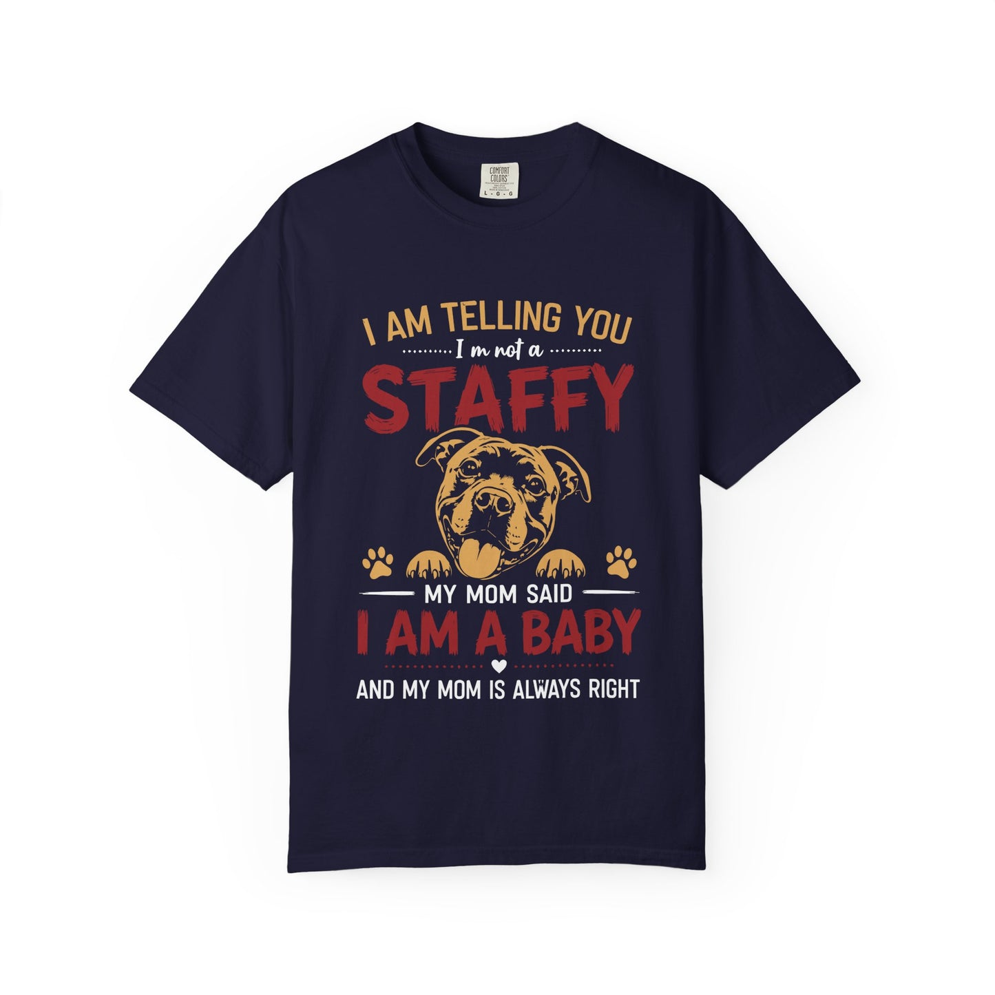Cute Staffy Mom T‑Shirt