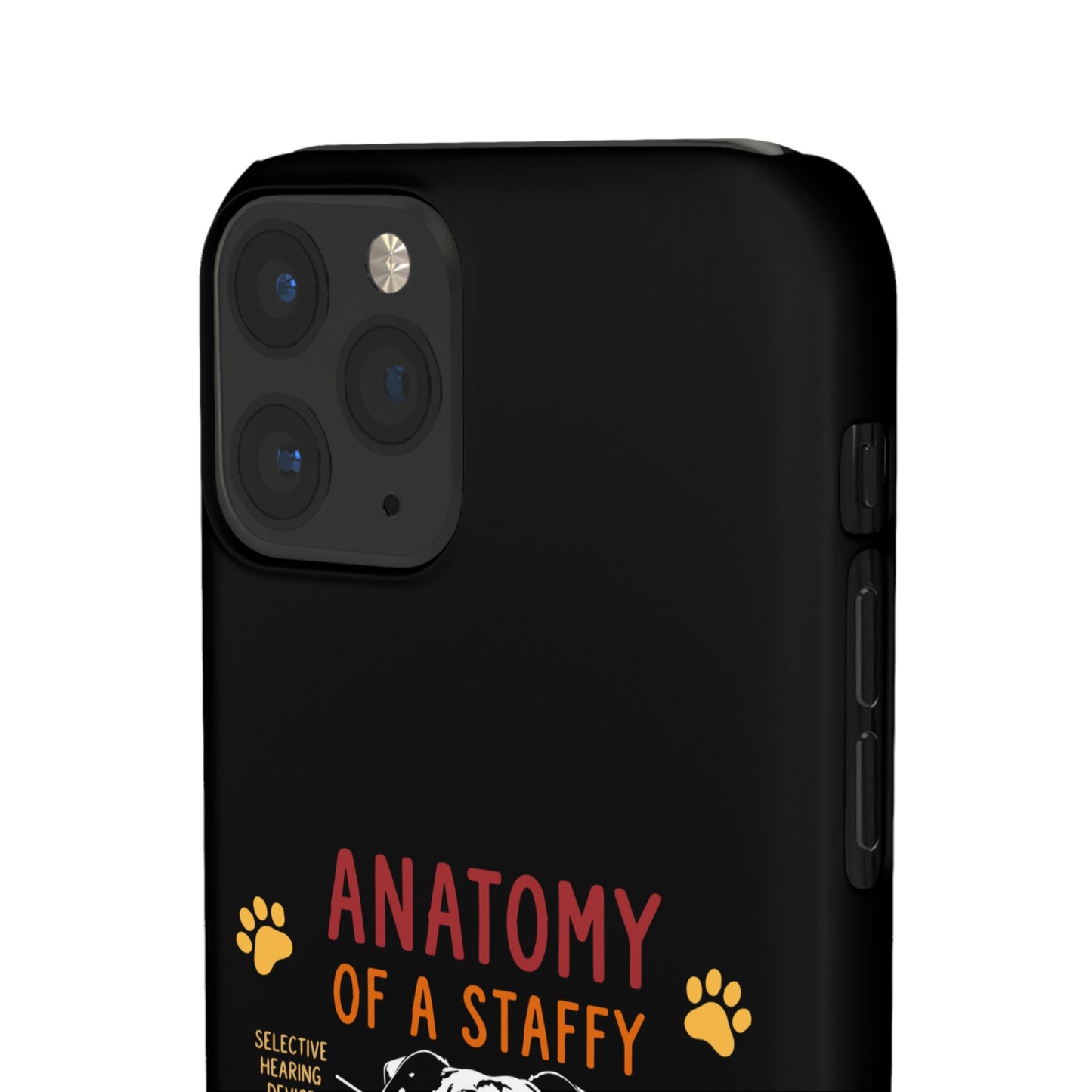 Anatomy of a Staffy - Phone Cases