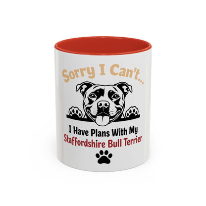 I Have Plans With My Staffordshire  - Coffee Cup