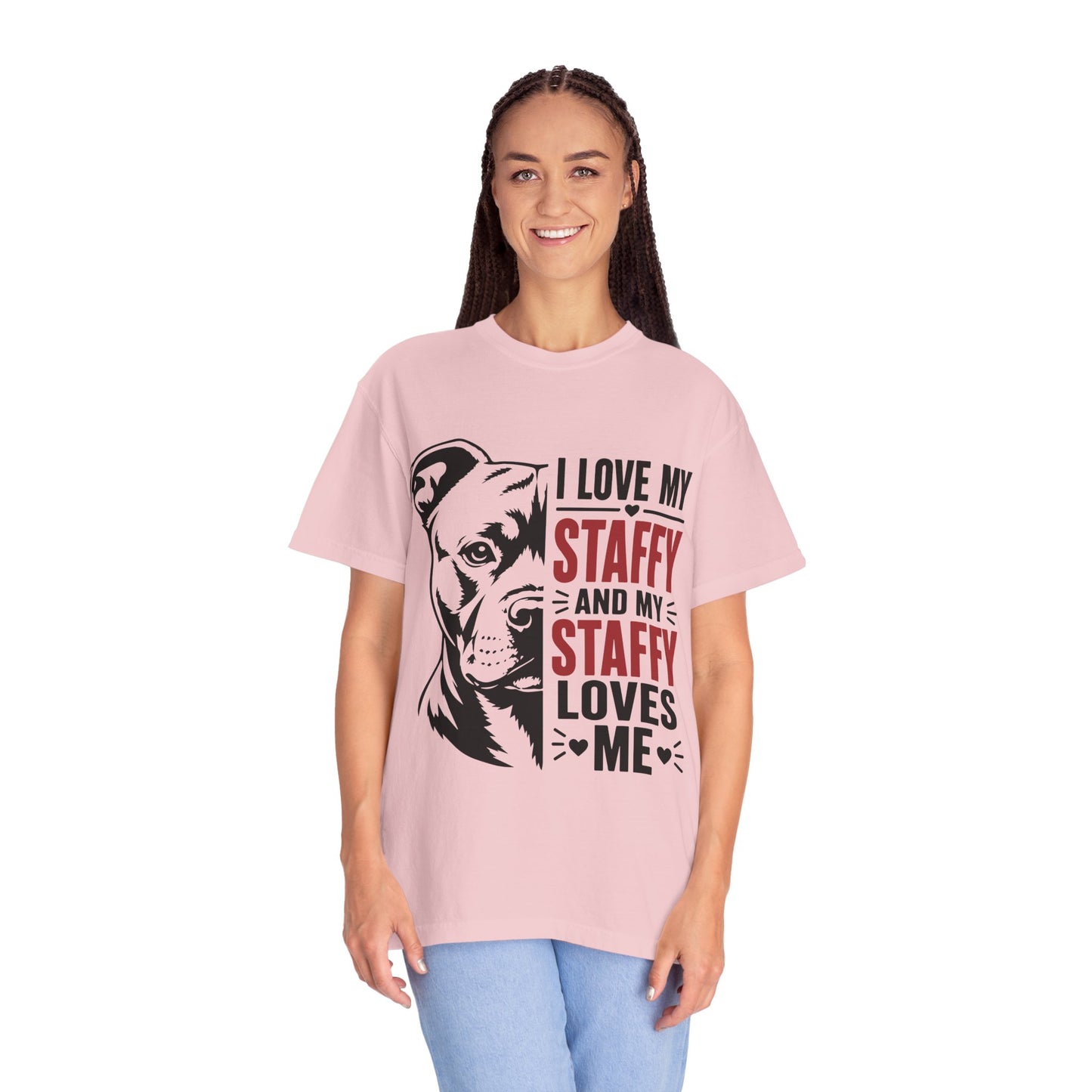 I Love My Staffy T-Shirt