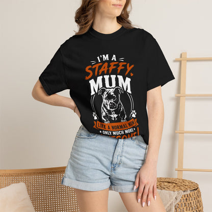 Staffy Mum T-Shirt