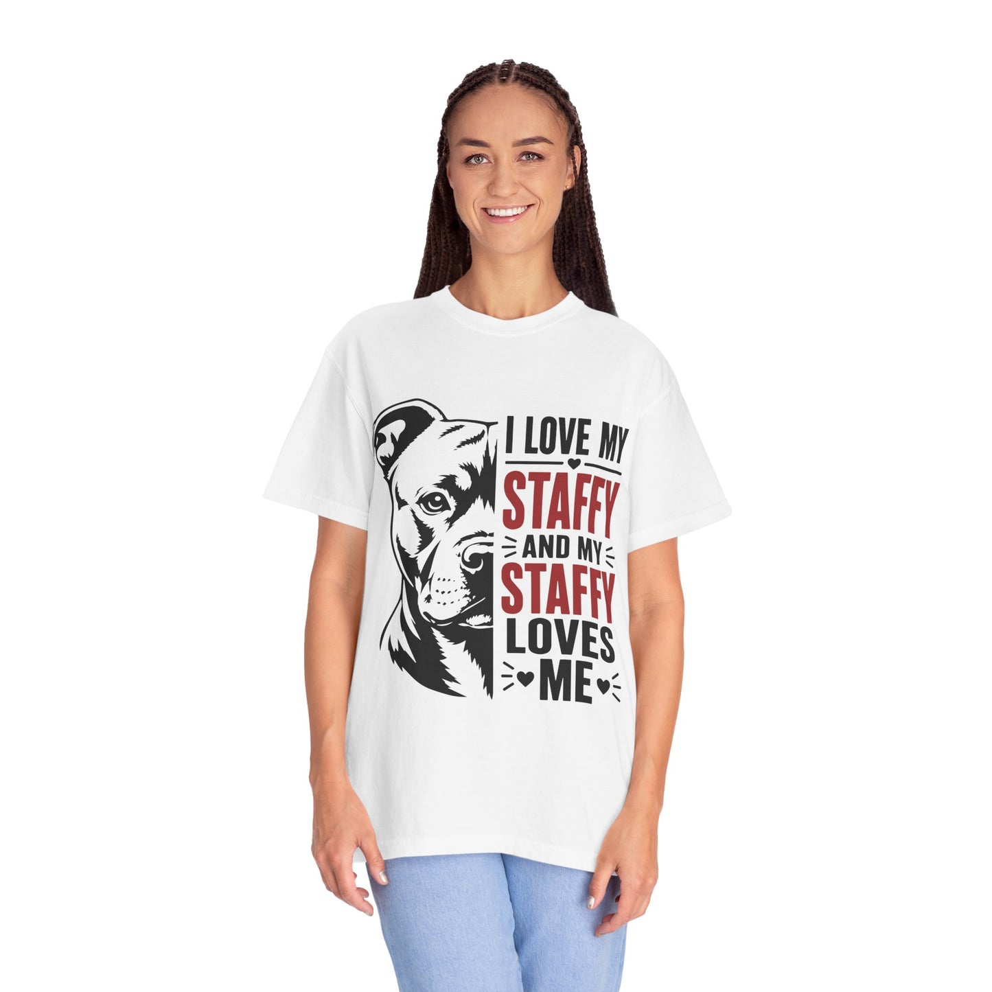 I Love My Staffy T-Shirt