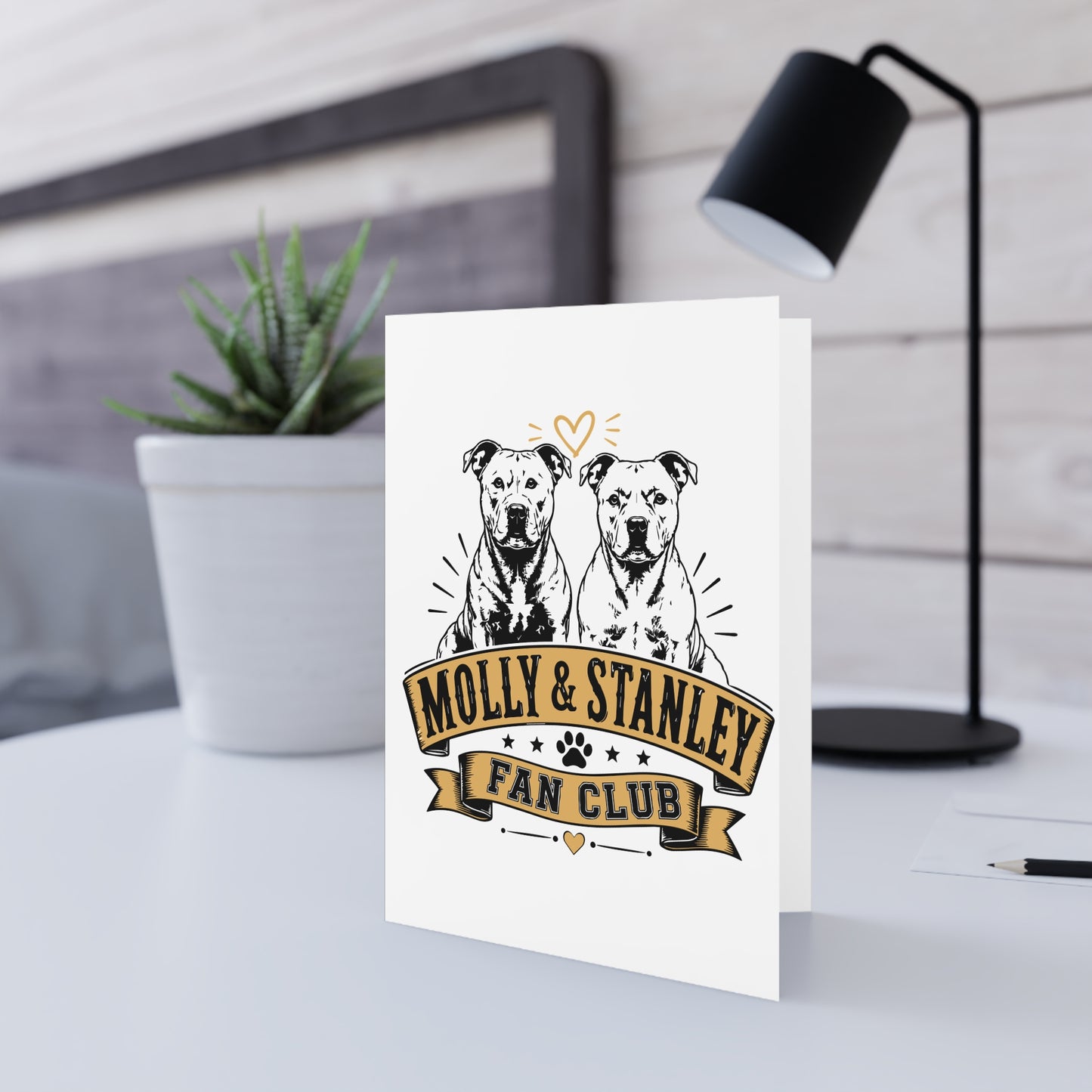 Molly & Stanley Fan Club — Greeting Card