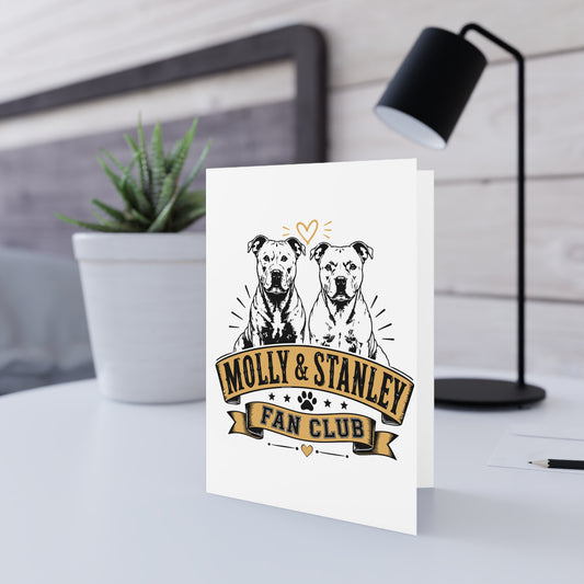 Molly & Stanley Fan Club — Greeting Card