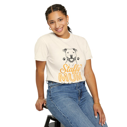 Funny Staffordshire Staffy Mum T-Shirt