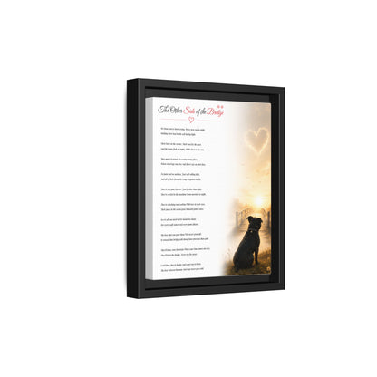 The Other Side of the Bridge - Premium Framed Wall Art