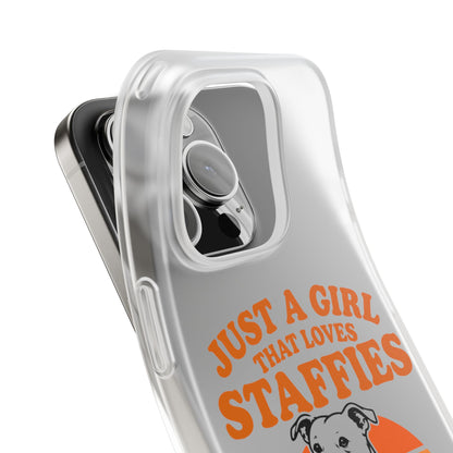Just a Girl That Loves Staffies - Phone Case