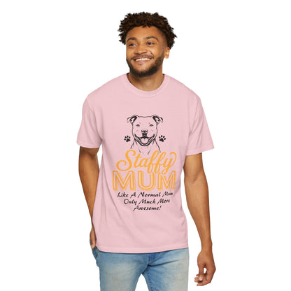 Funny Staffordshire Staffy Mum T-Shirt