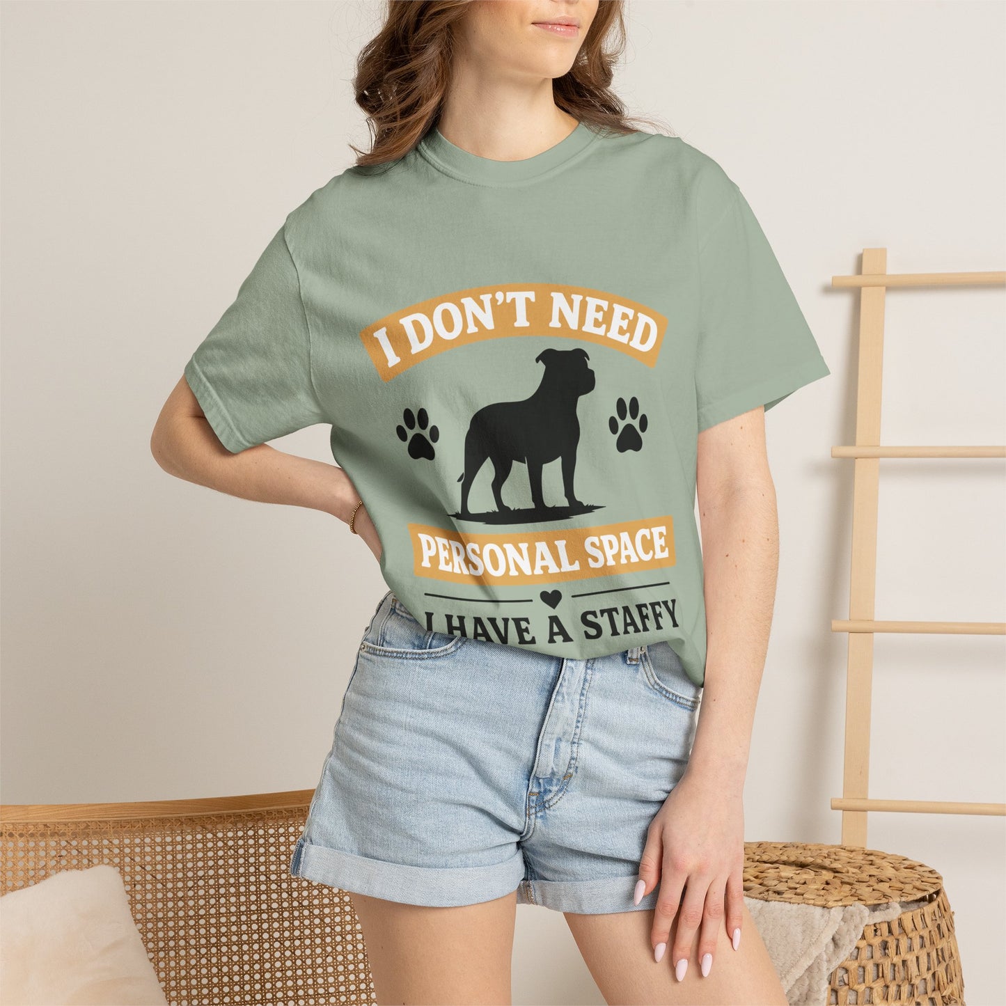 I Don't Need Personal Space Staffy T-Shirt