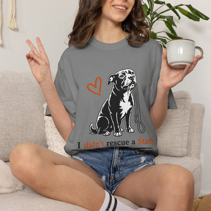 Staffy Rescue T-Shirt