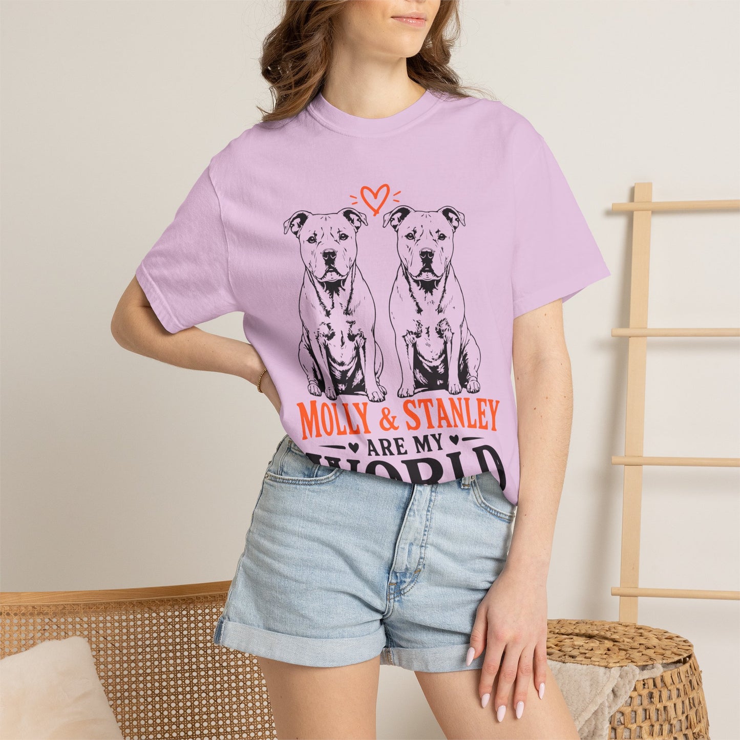 Molly & Stanley Are My World T-Shirt