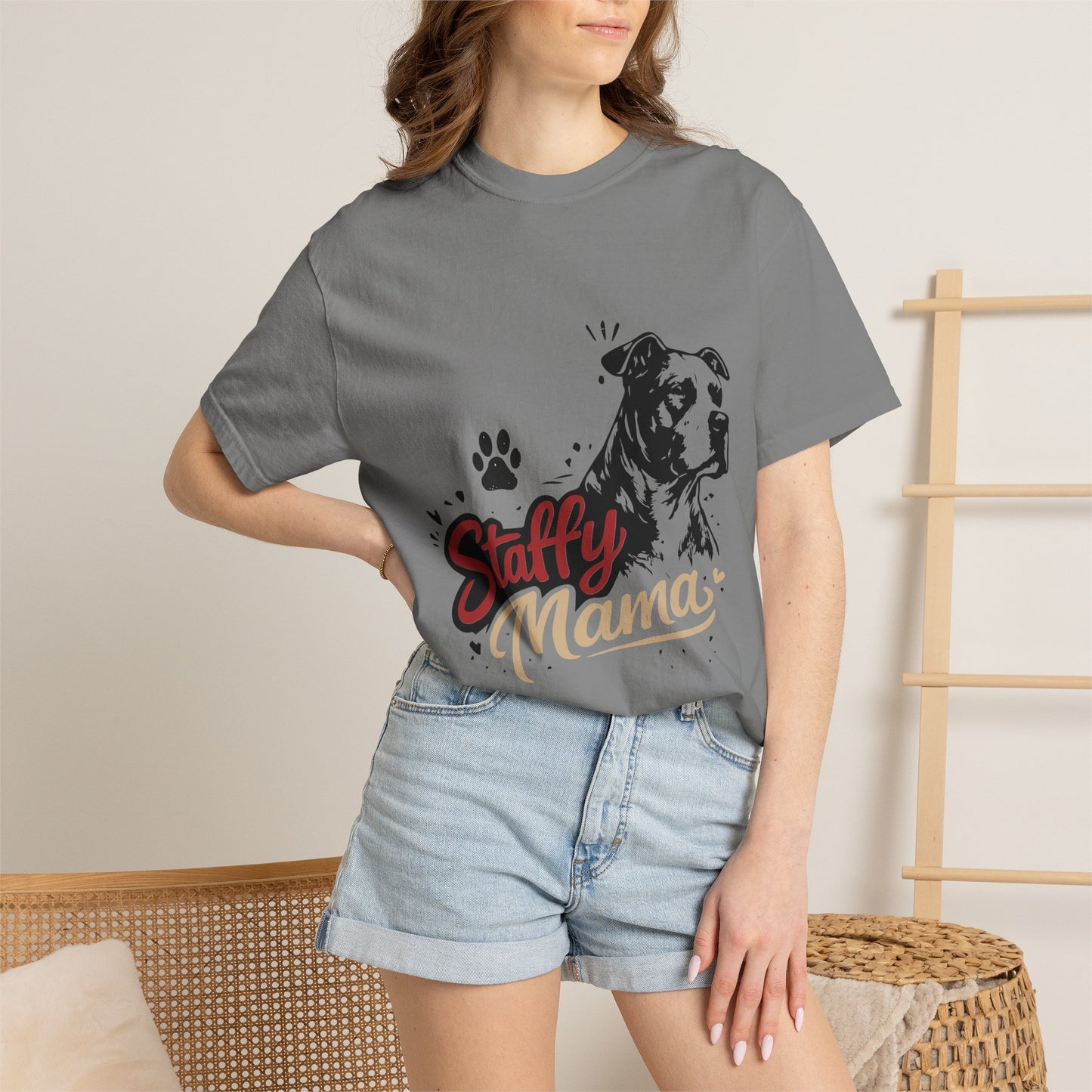 Staffordshire Mama Staffy T-Shirt