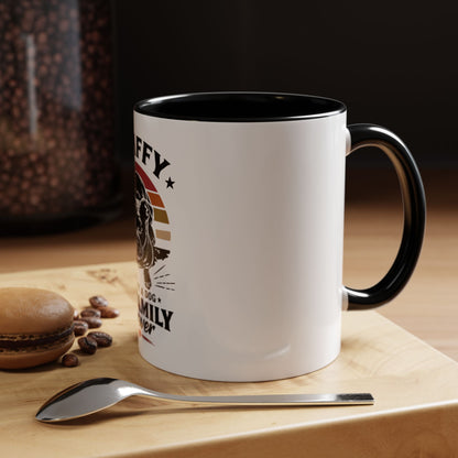 Staffy Not Just a Dog My Family Forever - Coffee Cup