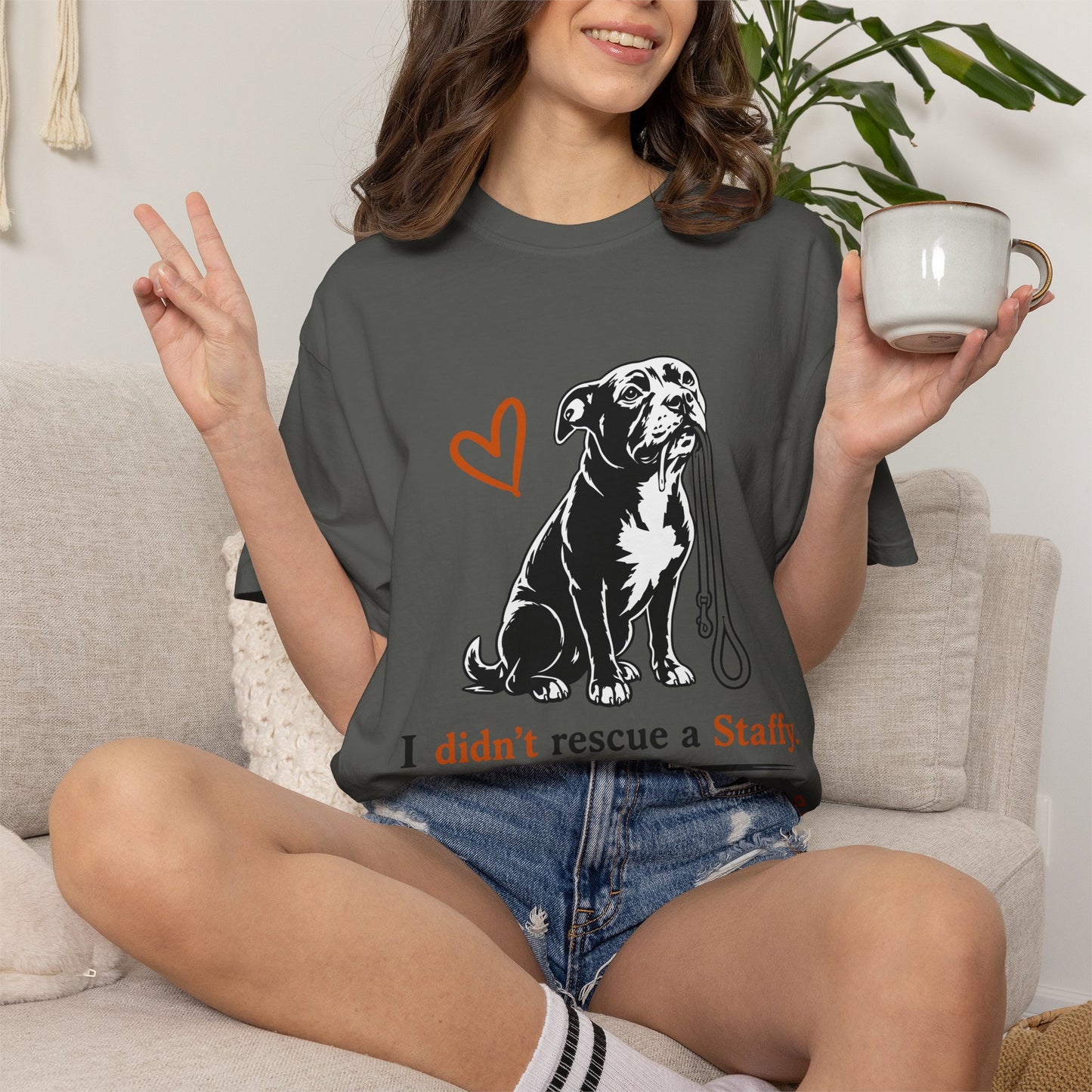 Staffy Rescue T-Shirt