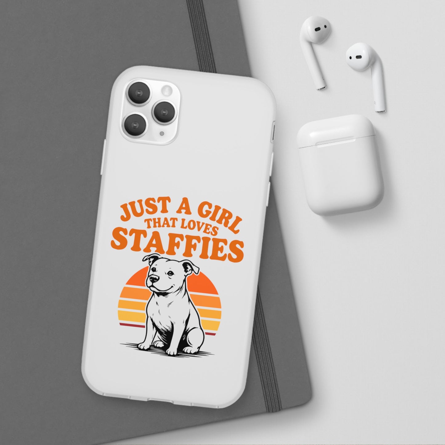Just a Girl That Loves Staffies - Phone Case