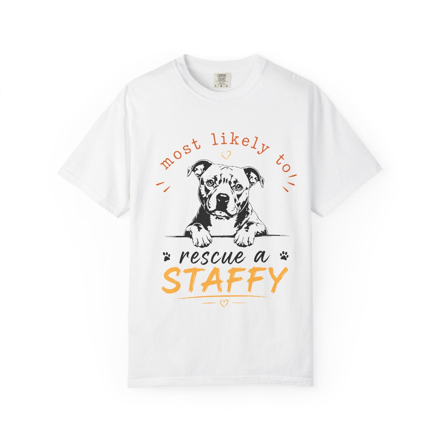 Most Likely To Dog Staffy T-Shirt