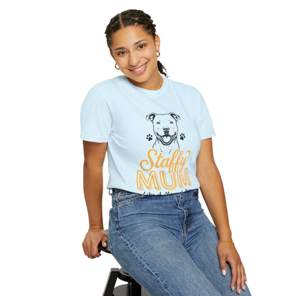 Funny Staffordshire Staffy Mum T-Shirt