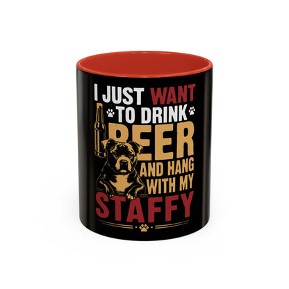 I Just Want to Drink Beer - Coffee Cup