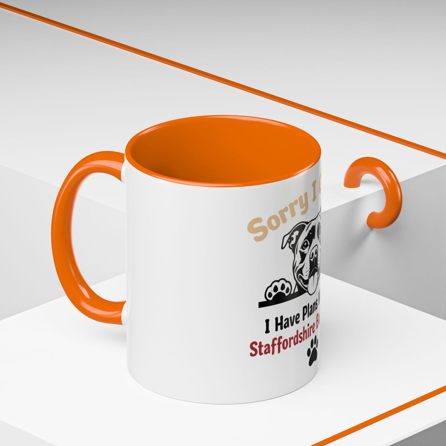 I Have Plans With My Staffordshire  - Coffee Cup