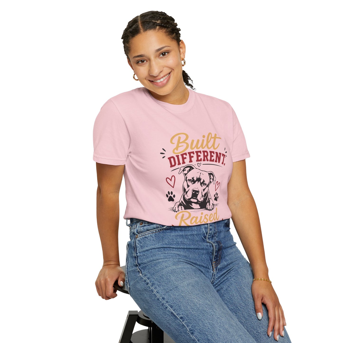 Raised With a Staffy T-Shirt