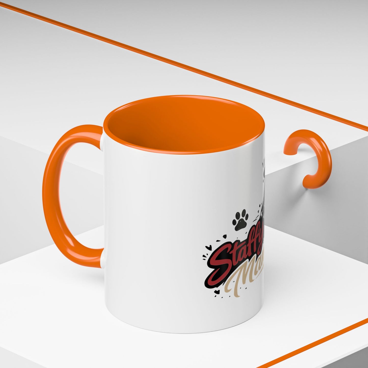 A Staffy Mama Loves - Coffee Mug