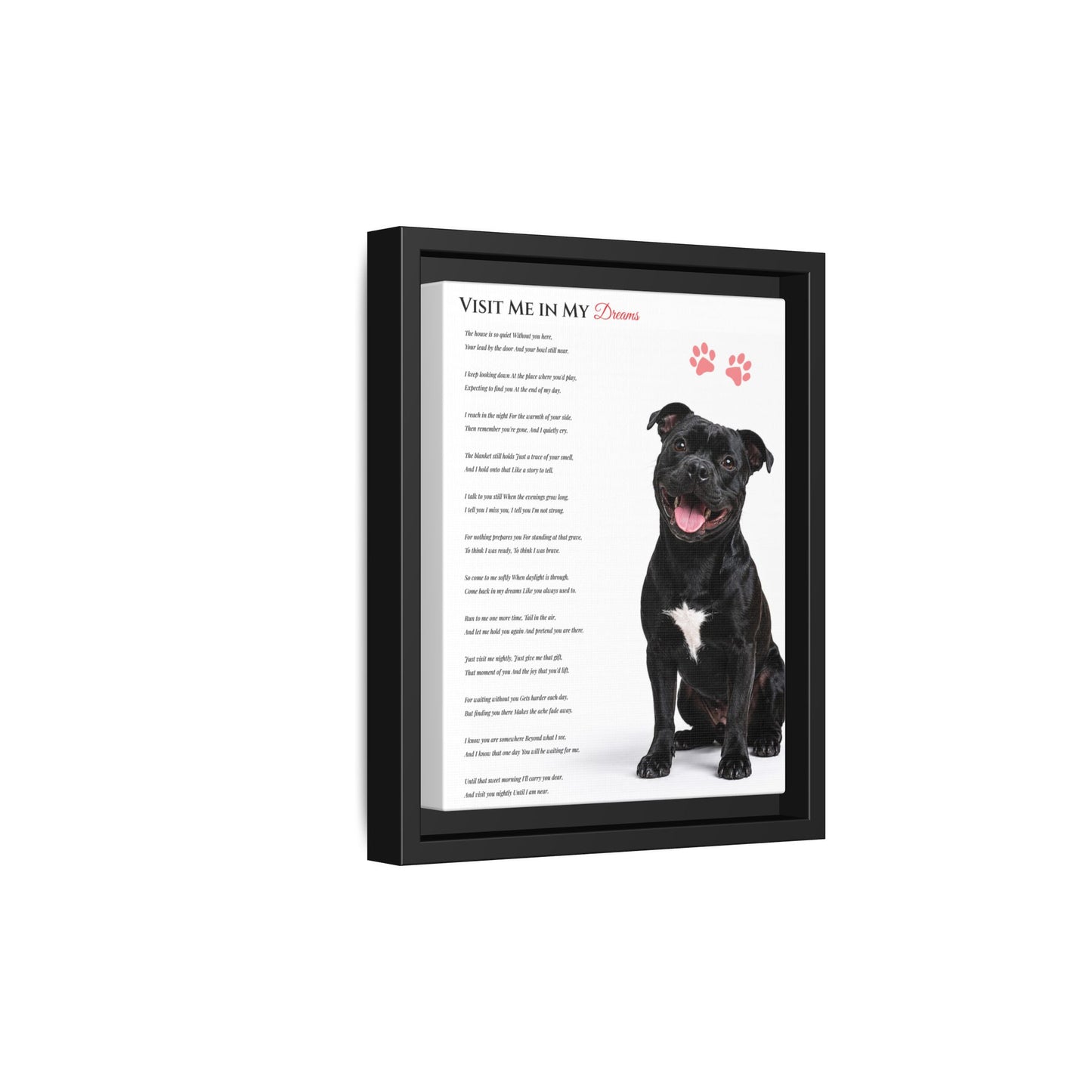 Visit Me in My Dreams - Premium Framed Wall Art