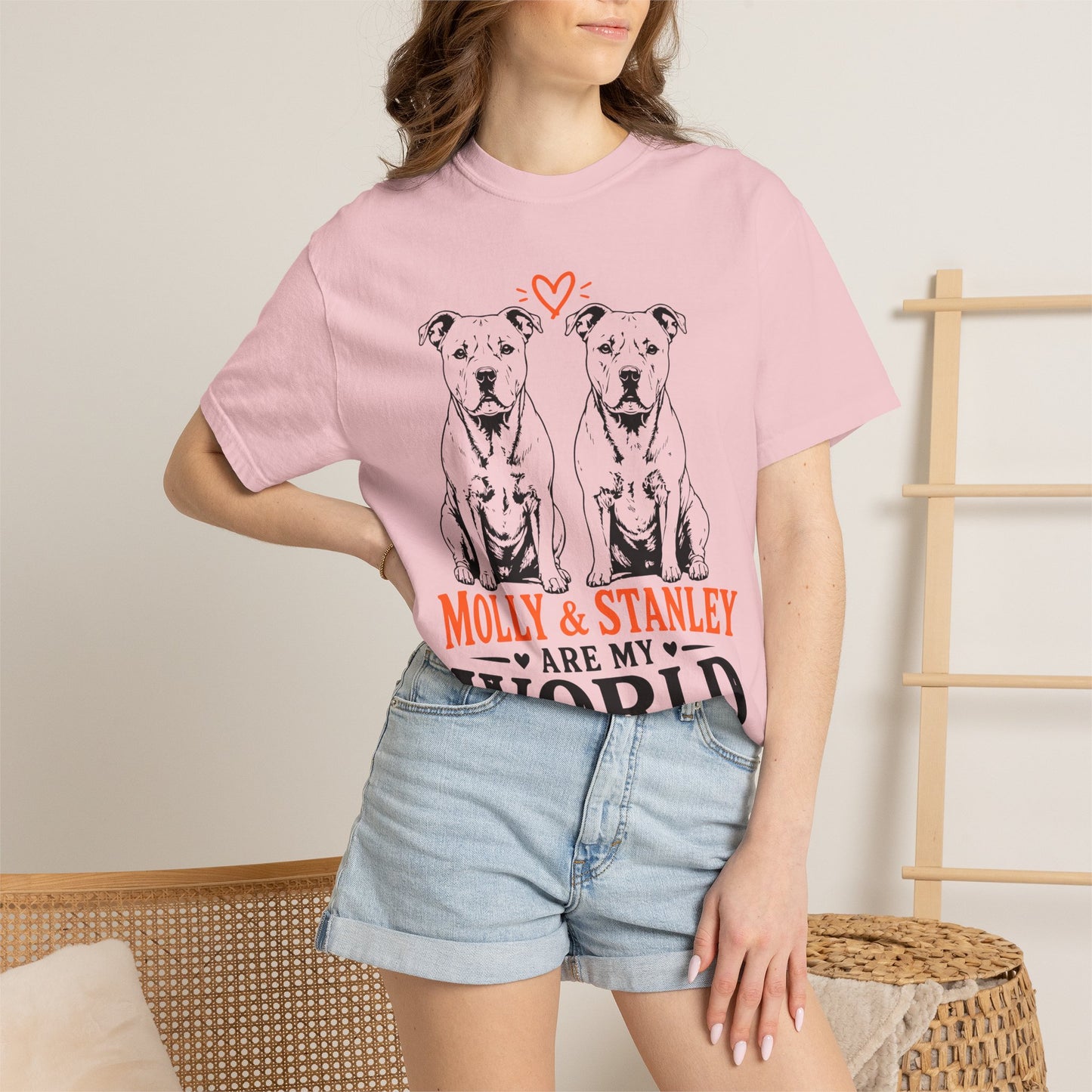 Molly & Stanley Are My World T-Shirt