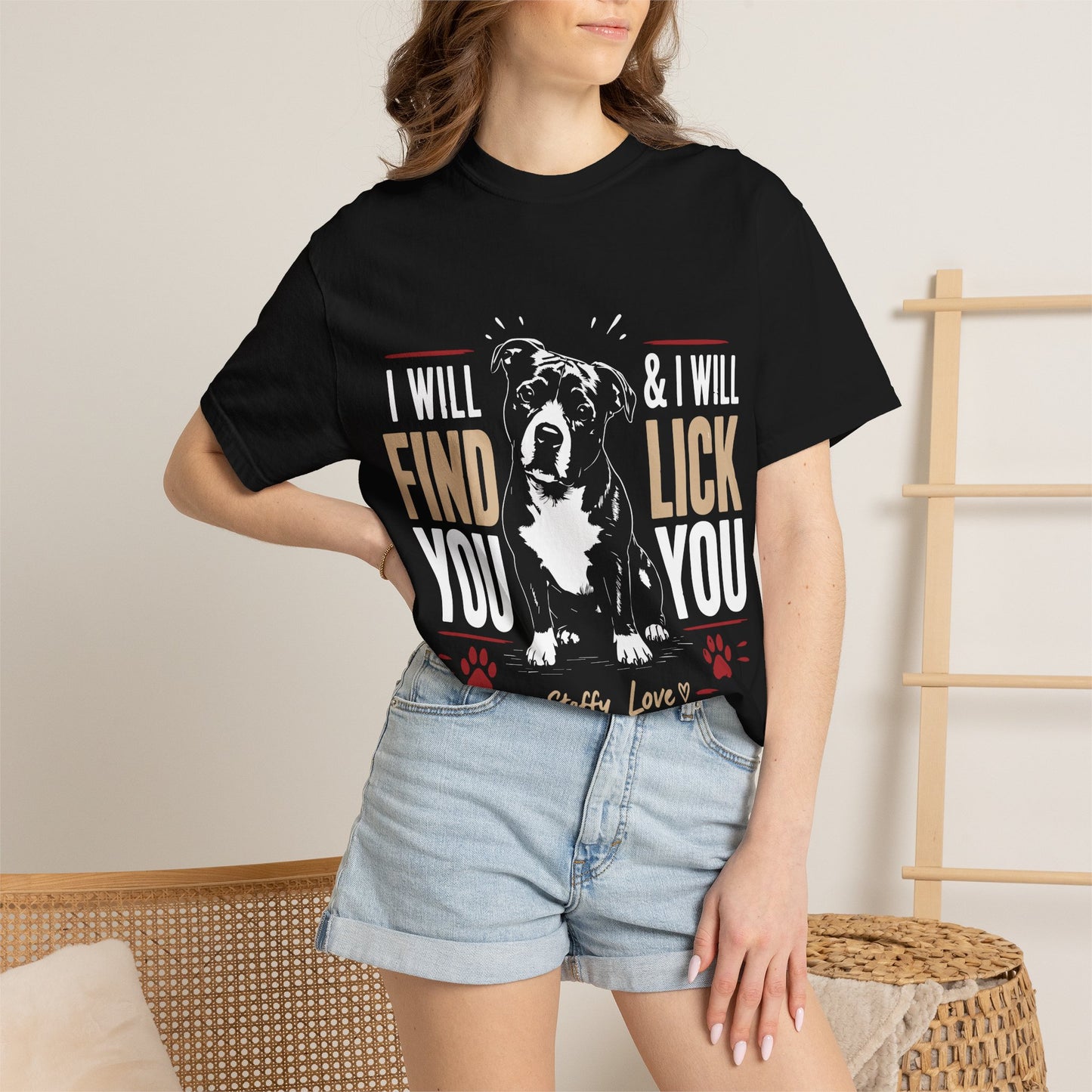 Graphic Dog Lover T-Shirt