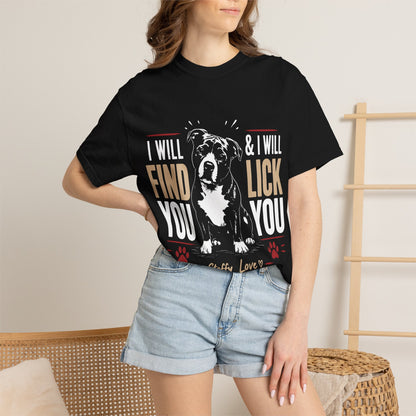 Graphic Dog Lover T-Shirt