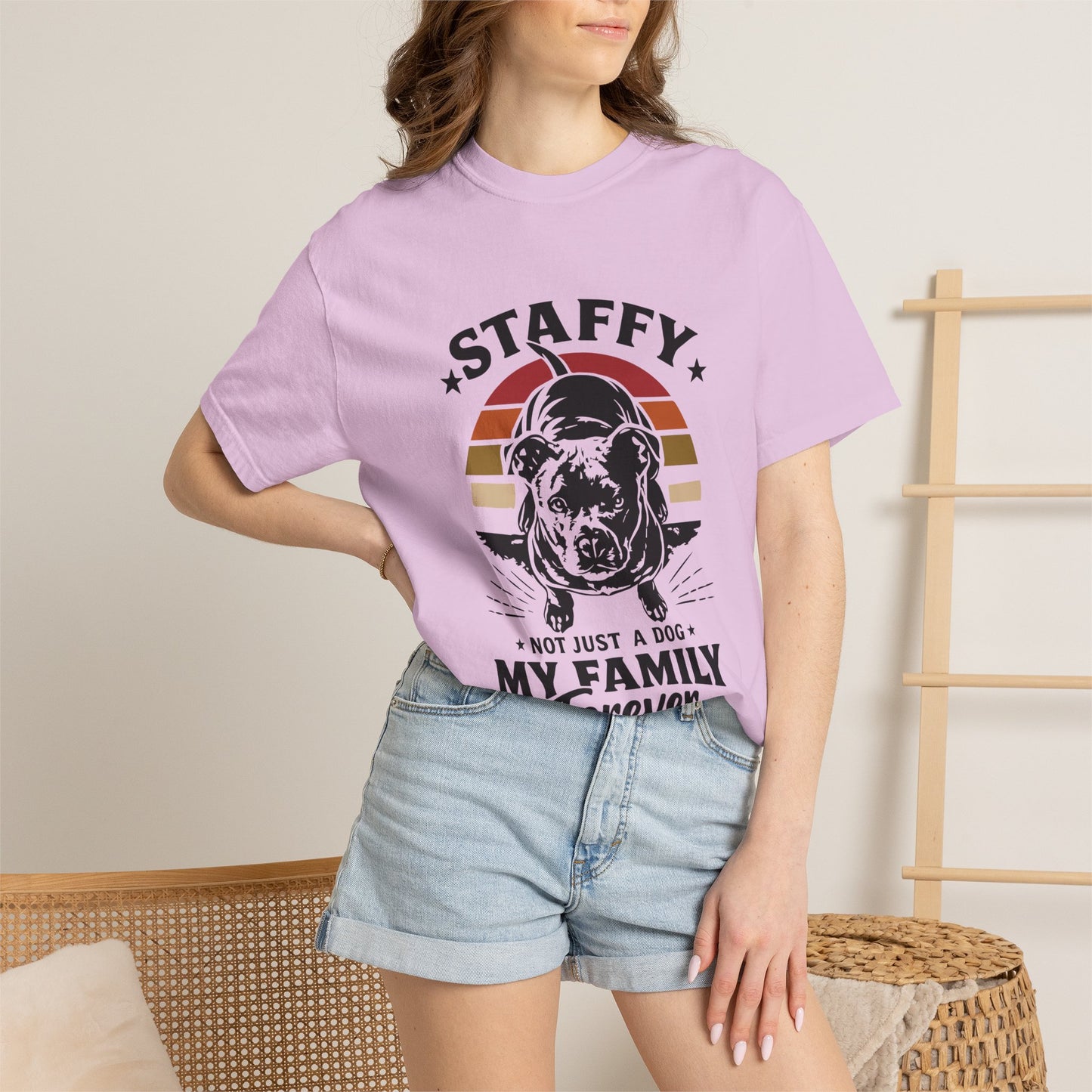 My Family Forever Staffy T-Shirt