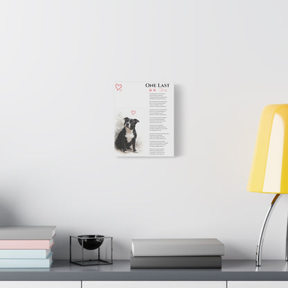 One Last Dog - Premium Wall Art