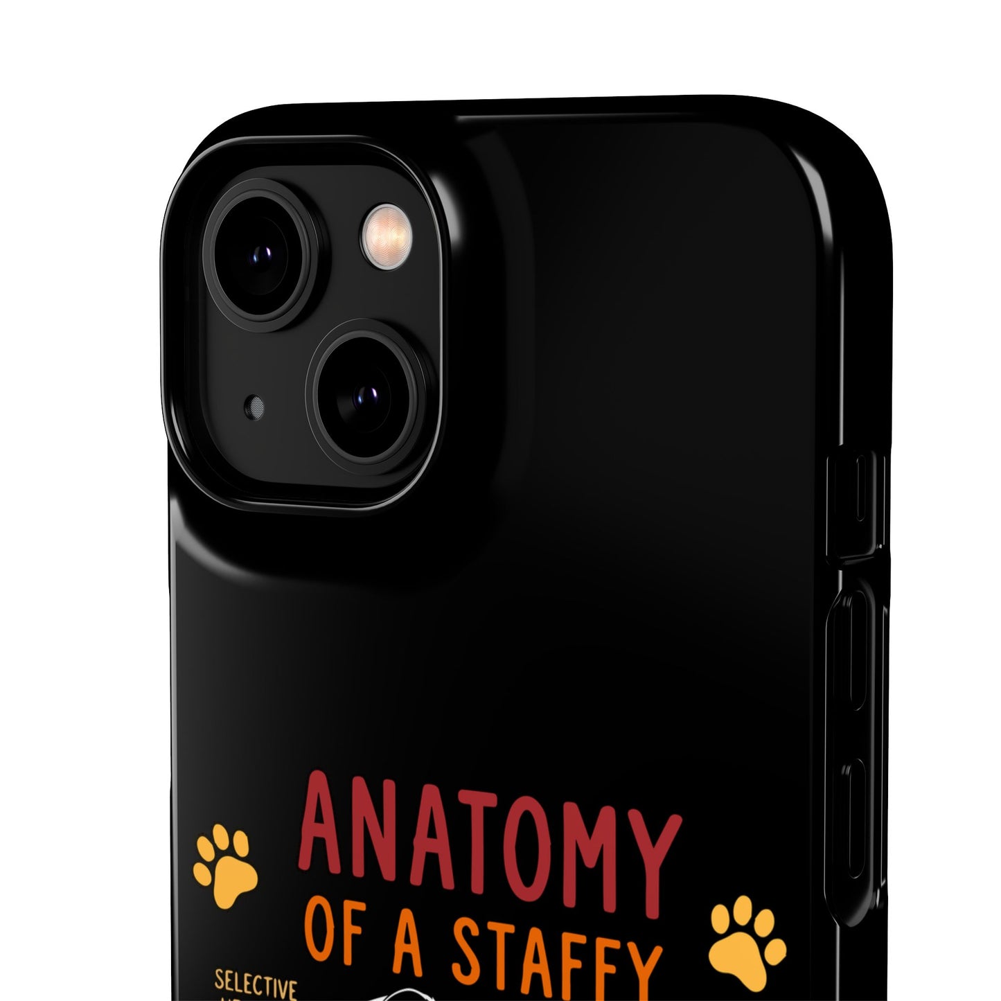 Anatomy of a Staffy - Phone Cases