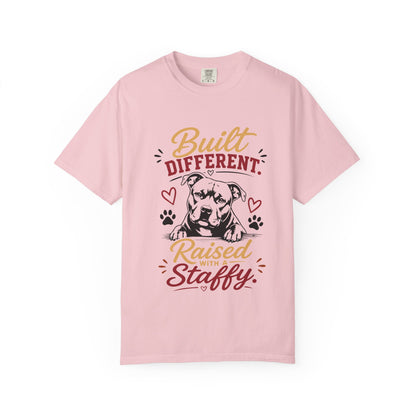 Raised With a Staffy T-Shirt
