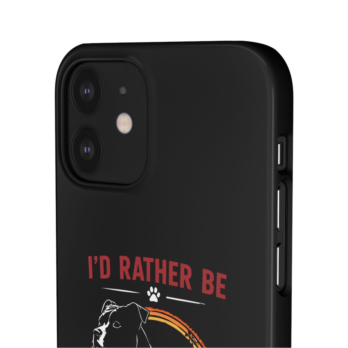 I'd Rather Be With My Staffy - Phone Cases