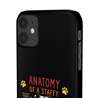 Anatomy of a Staffy - Phone Cases