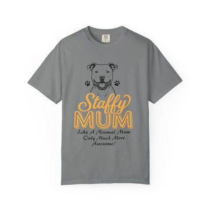 Funny Staffordshire Staffy Mum T-Shirt