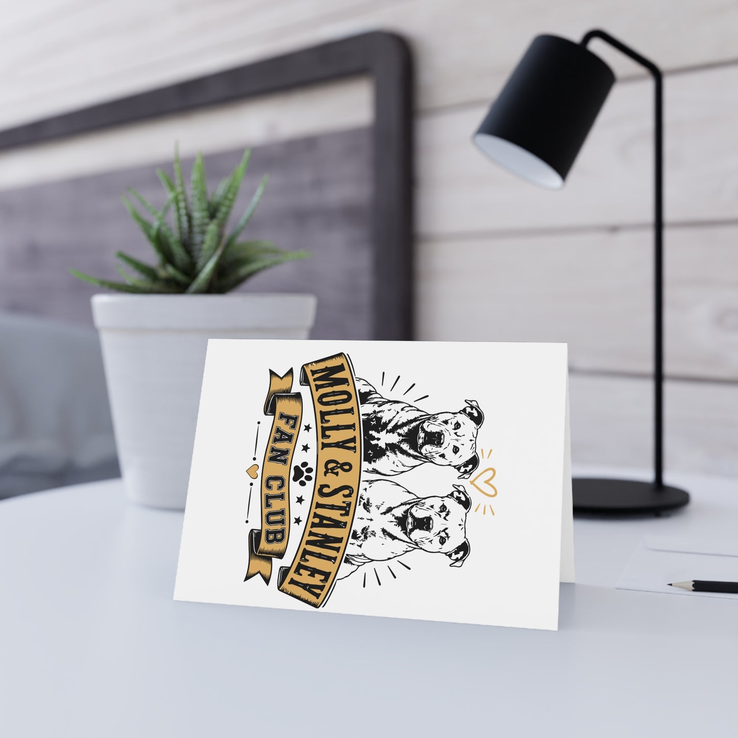 Molly & Stanley Fan Club — Greeting Card